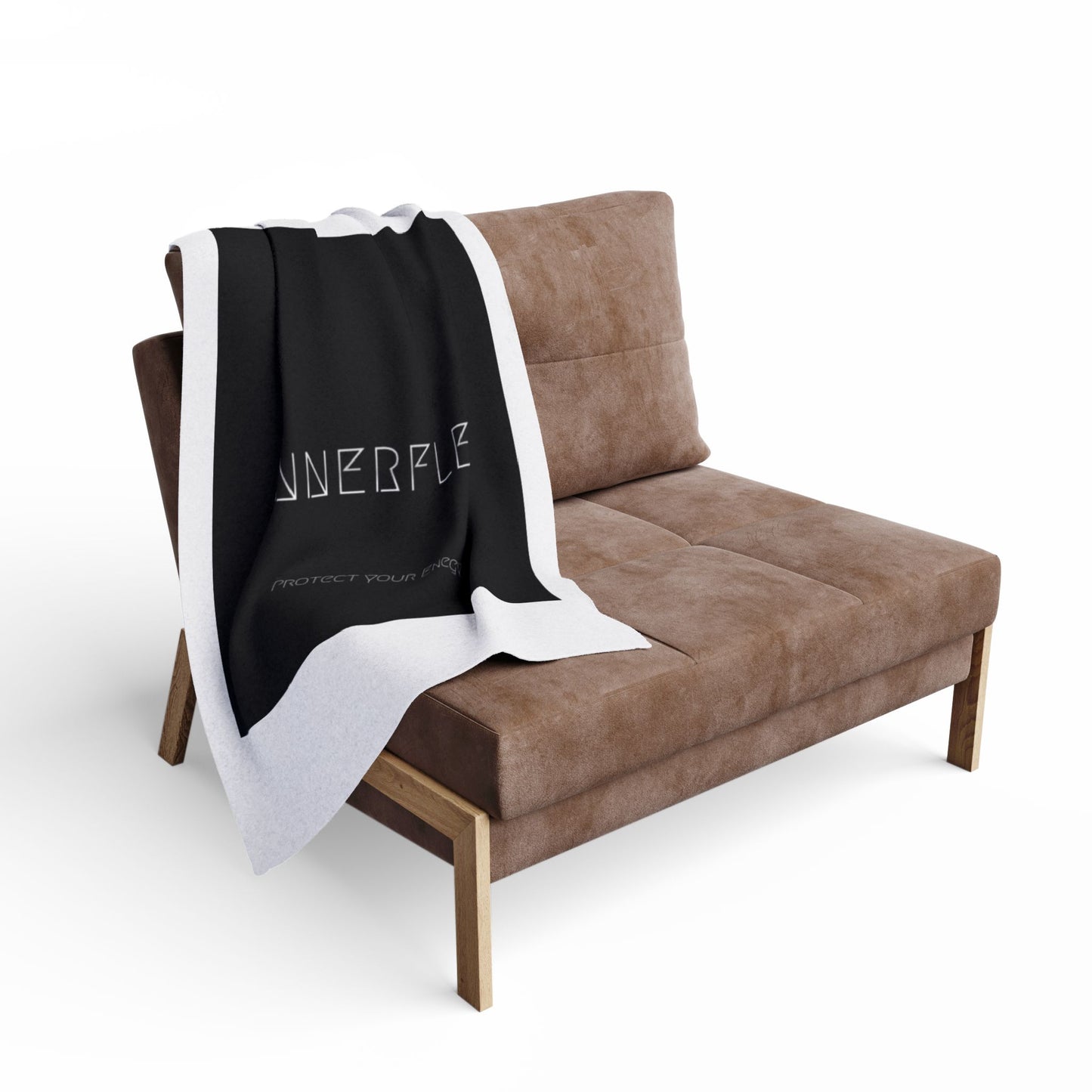 Innerflex Arctic Fleece Blanket - Protect Your Energy - Cozy and Stylish Gift for Mindfulness Lover
