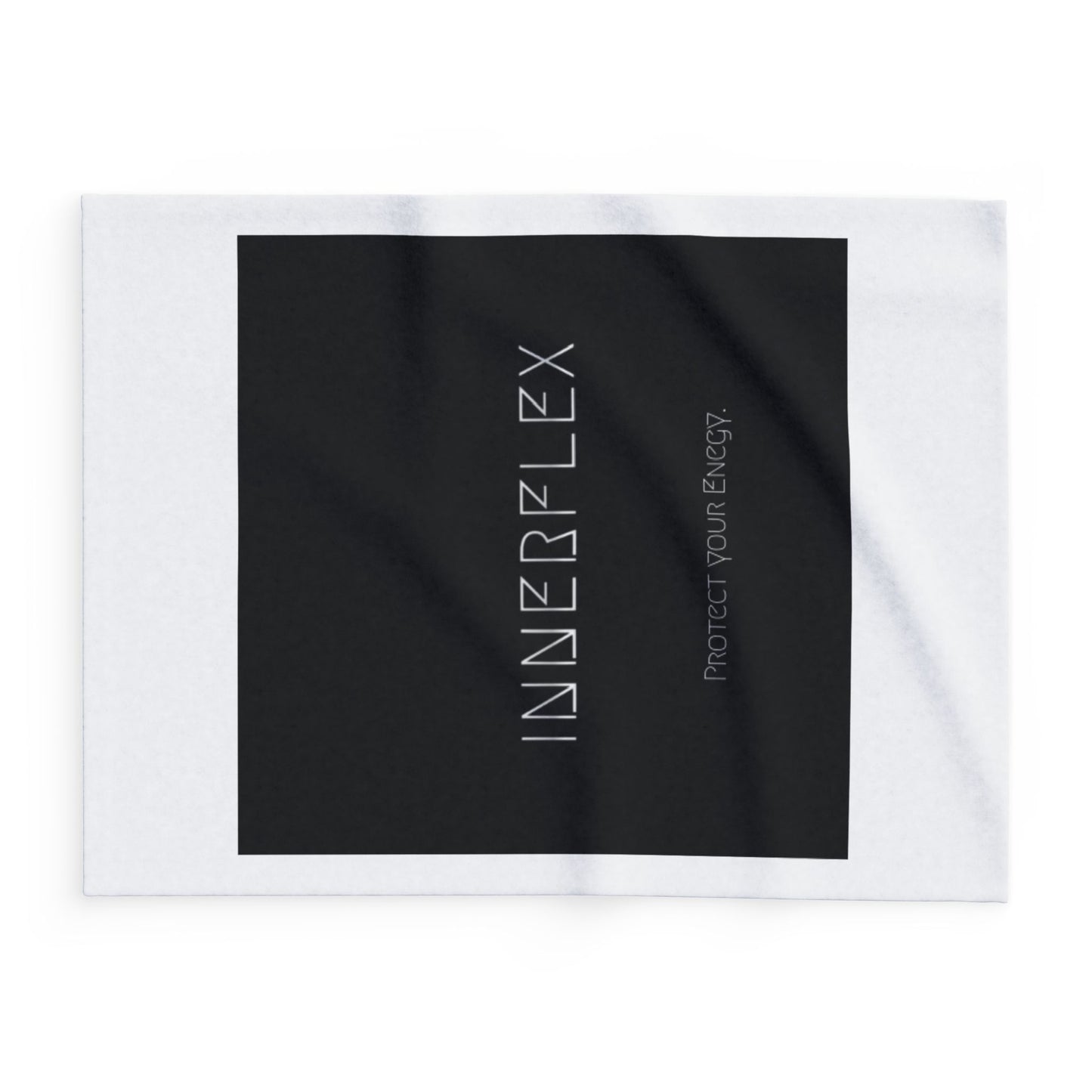Innerflex Arctic Fleece Blanket - Protect Your Energy - Cozy and Stylish Gift for Mindfulness Lover