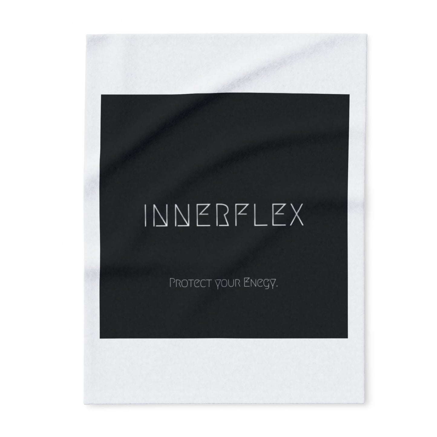 Innerflex Arctic Fleece Blanket - Protect Your Energy - Cozy and Stylish Gift for Mindfulness Lover