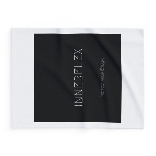 Innerflex Arctic Fleece Blanket - Protect Your Energy - Cozy and Stylish Gift for Mindfulness Lover